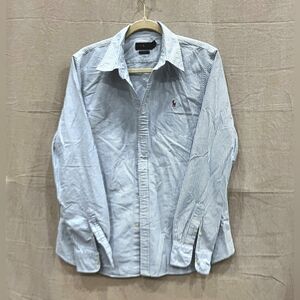 Vintage Ralph Lauren Men's  Classic Fit Striped Long Sleeve Shirt Size XL